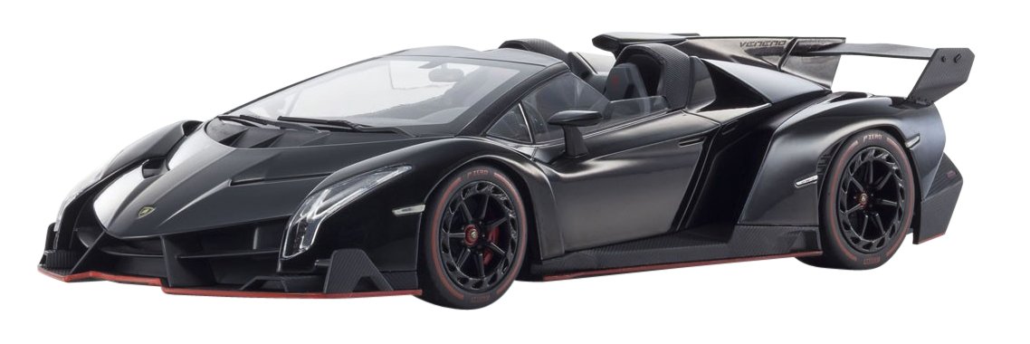 Kyosho 1:18 Lamborghini Veneno Roadster Black : Amazon.co.uk